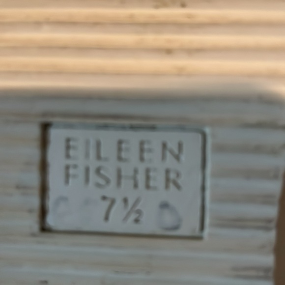 Eileen Fisher Sydney Sneaker Black Leather Athleisure Adjustable 7.5 - Picture 7 of 7